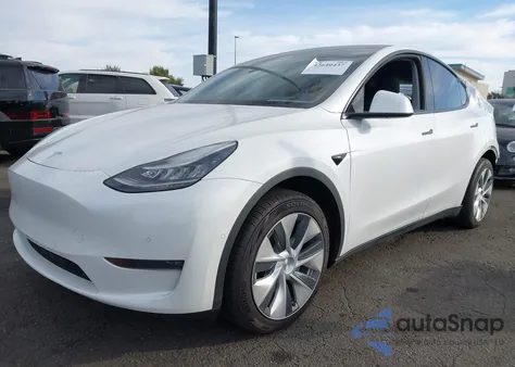 2020 Tesla Model Y Long Range Dual Motor All-Wheel Drive from USA, damaged, VIN 5YJYGDEE3LF052822